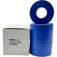 Nastro per legatrice BLU confezione 10 rotoli mm 0.25x16 mt